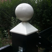 Paalornament - Handgemaakt