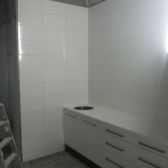 Een kantine keuken gemaakt.